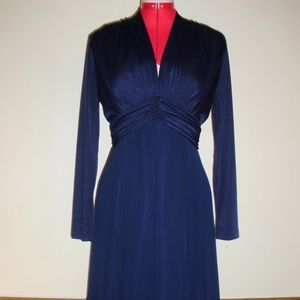 Blue Vintage Miss Elliette Dress